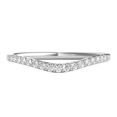 1/7 ct. tw. Diamond Contour Band