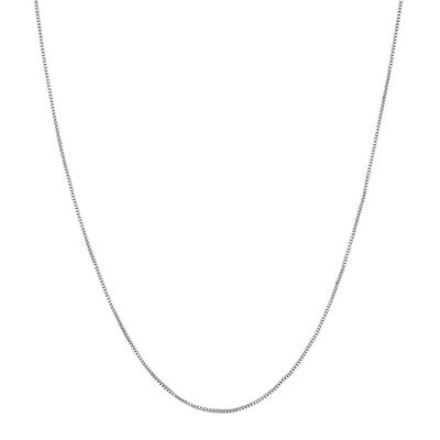 14K Gold Box Chain Necklace