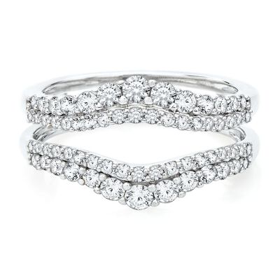 1 ct. tw. Diamond Ring Enhancer in 14K White Gold