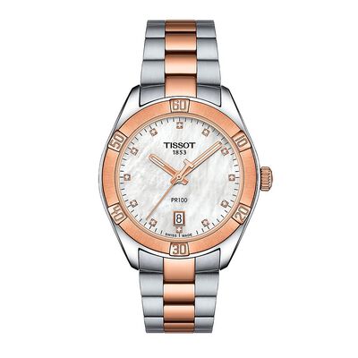 PR100 Sport Chic Diamond Women’s Watch in Two-Tone Stainless Steel, 36mm