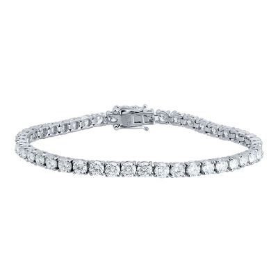 Lab Grown Diamond Tennis Bracelet in 14K Gold (4 ct. tw.)