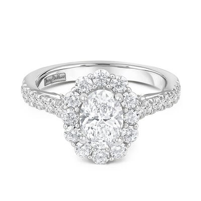 Esme Oval Lab Grown Diamond Engagement Ring in 18K Gold (2 ct. tw.)