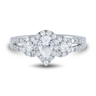 Lab Grown Diamond Engagement Ring in 14K Gold (1 ct. tw.)