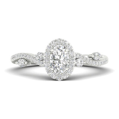 3/4 ct. tw. Diamond Engagement Ring