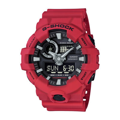 GA-700 Men’s Watch in Red Resin