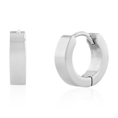 Hoop Earrings in Stainless Steel