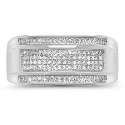 Men's Diamond Ring in 10K Gold (1/5 ct. tw.)