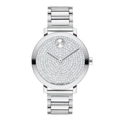 Ladies’ Dress Watch in Stainless Steel, 34MM