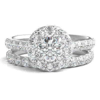 Diamond Bridal Set in 14K Gold (2 ct. tw.)