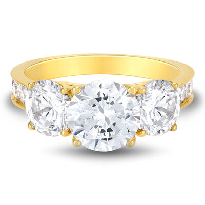 Lab Grown Diamond Engagement Ring in 14K Yellow Gold (2 1/4 ct. tw.)