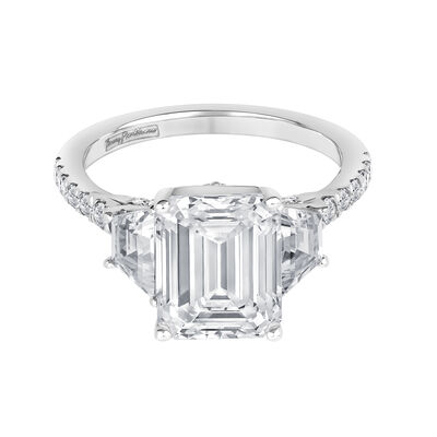 Jane Lab Grown Diamond Emerald-Cut Engagement Ring