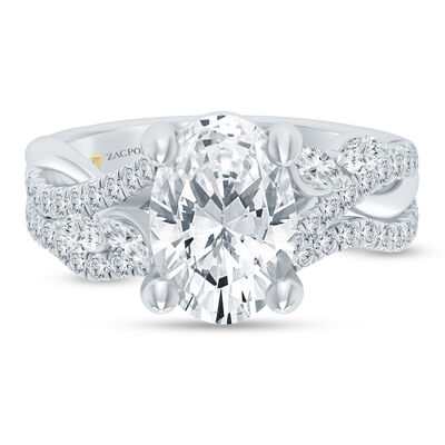 Adalyn Lab Grown Bridal Set in 14K Gold (3 1/2 ct. tw.)