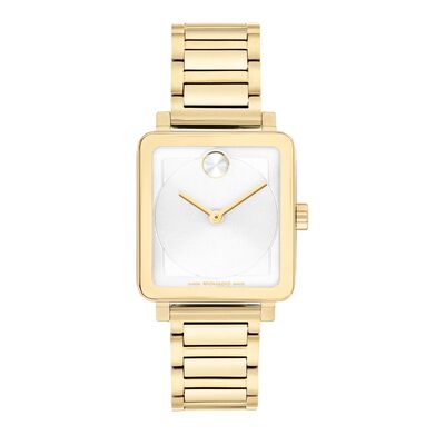 Ladies Bold Watch in Gold-Tone Stainless Steel, 28x26MM