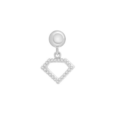 Diamond Bead Charm