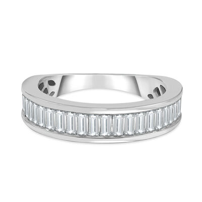 Lab Grown Diamond Band in 14K White Gold (1 ct. tw.)