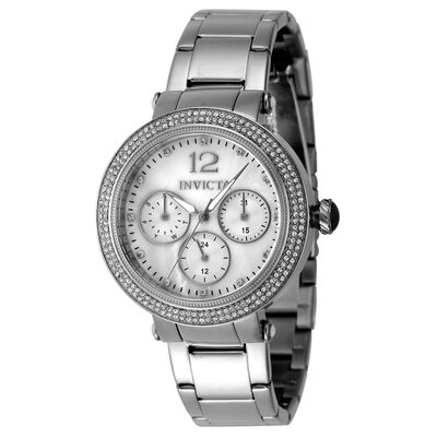 Ladies' Watch in Stainless Steel, 37MM