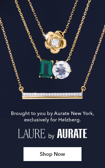 Brought to you by Aurate New York, exclusively for Helzberg. Laure by Aurate. Shop now.